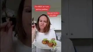 Air Fryer Salmon Patties