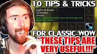 Asmongold Reacts To 10 Handy Tips & Tricks for Classic WoW - Episode 2 - MadSeasonShow