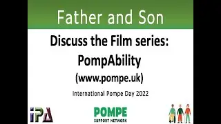 Father and Son discuss PompAbility
