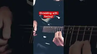 Shredding guitar with feeling SOLO!