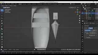 Boat ⛵ 3D lowpoly model with blender 3.0 easy modelling in blender