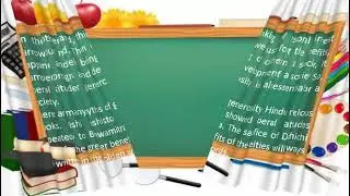 Class: VII. Subject: Hindu Religion & Moral Education. Chapter: Eight. Lesson: 1 & 2.