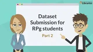 Dataset Submission Procedures for RPg Students (Part 2)