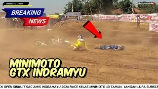 KELAS MINIMOTO PALING BARBAR! BOC4H BERMENTAL BAJA! GRASSTRACK INDRAMAYU