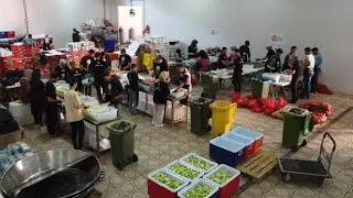 Step inside the WCK kitchen in Morocco cooking 26,000 meals daily