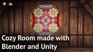 Cozy room | Open Source | Unity 3D | Blender