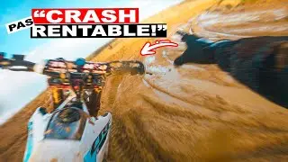 PREMIÈRE SORTIE AVEC LE 450 CRF .. ELLE M'A ARRACHÉE LES BRAS !