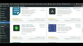 WP Restore and Enable Classic Widgets Plugin