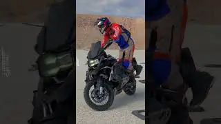 GS Garage switchback agility course: Ride it simple or fancy ... its your choice