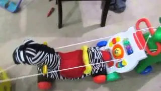 1 Kids Train of Toys   Goat, Walker, Teddy, Bike
