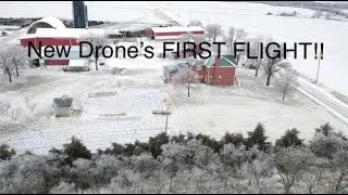 New Drone's FIRST FLIGHT!  