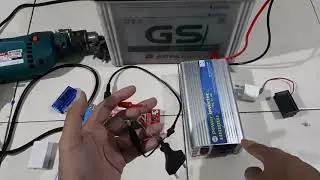 Review Power Inverter DC to AC Mengukur Tegangan, Frekuensi, dan Sinyal Output