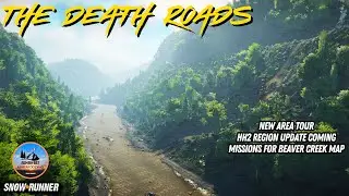 Huge New Snowrunner Mod Map - The Death Roads