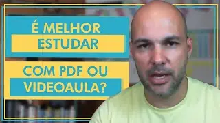 ALESSANDRO, É MELHOR ESTUDAR COM PDF OU VIDEOAULA? | Alessandro Marques - Coach