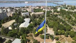 Cамый большой флаг Украины | The largest flag of Ukraine, #4k, #drone, #Mykolaiv