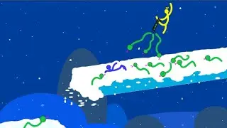 КОРОЛЬ ЗМЕЙ vs ЧЕЛОВЕЧКА!!! ВЫИГРАЛ 100К В STICK FIGHT THE GAME!!!