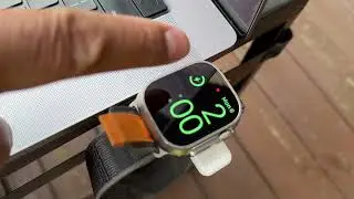 Compact Apple Watch charger - USB-C and USB-A compatible, Magnetic fast charger