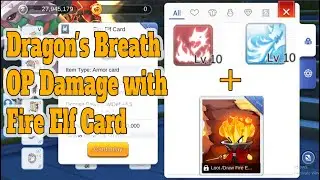 Ragnarok M: Rune Knight Dragon's Breath OP DMG with Fire Elf Card