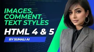Images, Comments and Text Styles in HTML | HTML Courses FREE | HTML Editor PRO | Class 7 & 8 CBSE