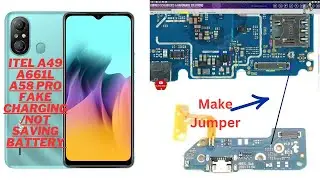 Itel A49/A58 pro 4g(A661L) Fake Charging Solution/Battery Not save Solution
