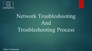 Tutorial 1 | Network Troubleshooting Process [Part-1] | NMA | BitOxygen Academy