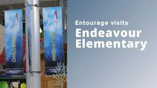 Entourage Visits Endeavour Elementary