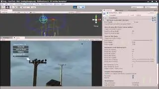 Unity - Bird Flock Landing Birds Example