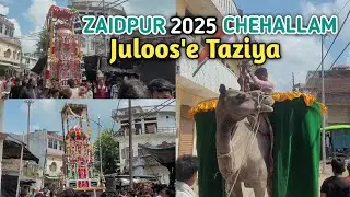 Zaidpur Chehallam 2025 | Zaidpur Muharram | 20 Safar 