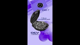 #shorts Wharfedale-Pro KMD-7 Drum microphone pack