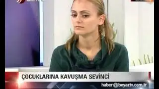 Canlı yayında duygusal buluşma