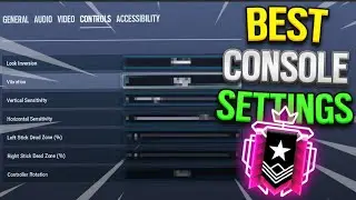 Champion *BEST* Settings & Sensitivity - Rainbow Six Siege Console