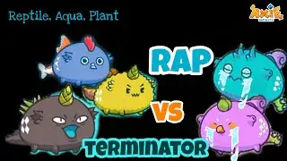 DEFEAT TERMINATOR using Reptile Aqua Plant Strategy | RAP vs Termi Axie Infinity