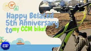 HAPPY 5TH BELATED ANNIVERSARY TO MY CCM BIKE! | Park Tour Review. (November 9, 2023)