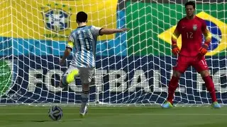 FIFA World Cup 2014 (FIFA 14 DLC) (Xbox One) - Full Match Gameplay