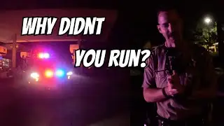 Cop Pulls me Over at 2 AM on my Liter Bike...