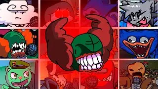 Madness but everytime it is the Opponent's turn the mod changes - Friday Night Funkin'