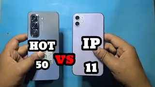 infinix hot 50 vs iphone 11 speed test