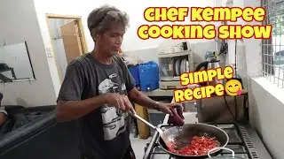 COOKING SHOW WITH CHEF KEMPEE/SIMPLE RECIPE😋 #cooking #katropa29vlog