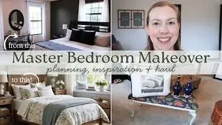 MASTER BEDROOM MAKEOVER: Planning, Inspiration, & Decor Haul ✨