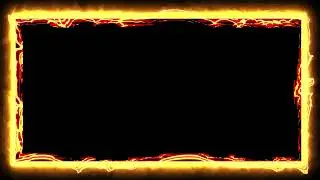 Neon Light Border | snow overlay | background video effects hd black screen | Background Loop