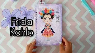 Planeador Personalizado Frida Kahlo. Libreta. Agenda.