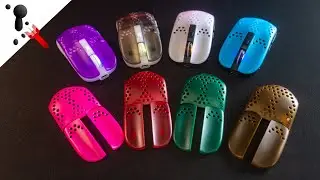 Custom shell colour reference on Xtrfy mice | Feat. MZ1 Wireless