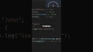 Why Use !! in JavaScript? 🤔 Convert Any Value to Boolean! 