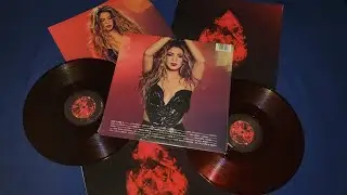 @Shakira LAS MUJERES YA NO LLORAN UNBOXING (Álbum Vinyl Ruby Edition Exclusive Target)