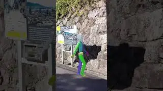 呉市両城の200階段。呉動画は艦艇以外のものも作りたいところ。