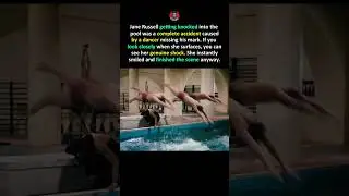Jane Russell's Unexpected Pool Moment
