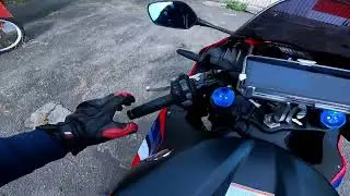 徳島から高知へ海沿いを走る【CBR600RR Stock Exhaust Sound】