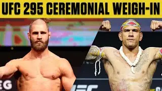 UFC 295 Ceremonial Weigh-Ins | ESPN MMA