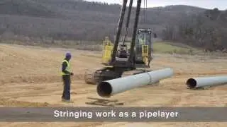Convert a Volvo pipelayer PL3005D to an excavator