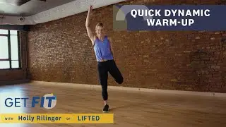 4 Minute Dynamic Warm-up with Holly Rilinger, creator of LIFTED | Get Fit | Livestrong.com